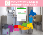 エミシアクリニックの料金　ジェントルマックスプロ　料金表　日本地図
